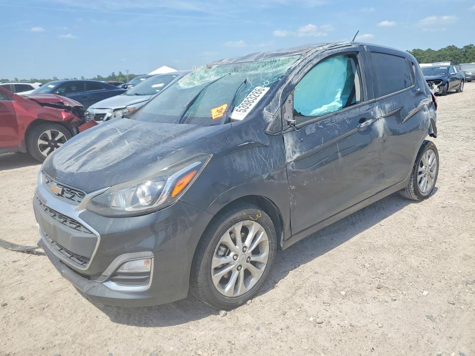 2020 Chevrolet VIN KL8CD6SA8LC433510 COPART salvage auction — ROLLOVER, Tx - Salvage Vehicle Title, sold $800 on 2026-07-31 (photo 1)