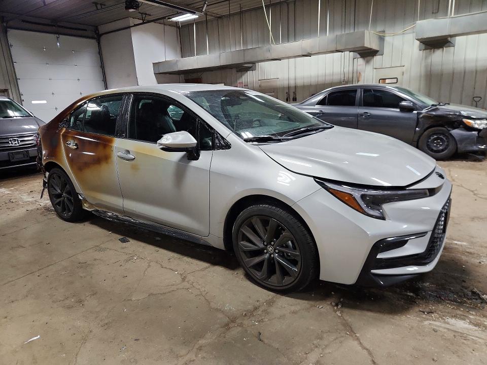 2026 Toyota Corolla VIN 5YFP4MCE5TP272197 COPART salvage auction — Burn Engine, Wi - Cert Of Title-Salvage Vehicle, sold $6,600 on 2026-07-13 (photo 4)