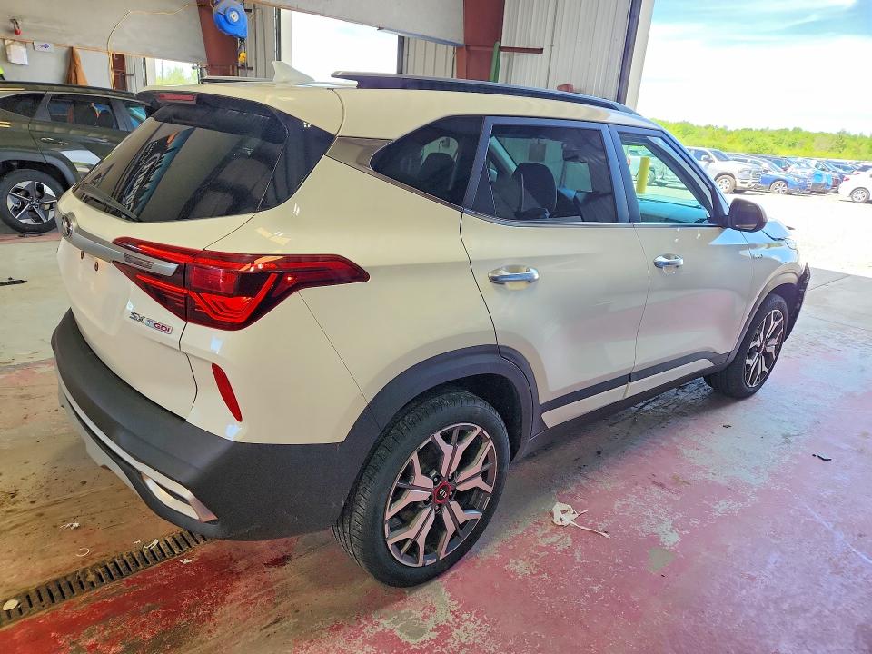 2021 Kia VIN KNDETCA20M7042101 COPART salvage auction — FRONT END, Ny - Mv-907A Salvage Certificate, sold $3,100 on 2026-07-27 (photo 3)