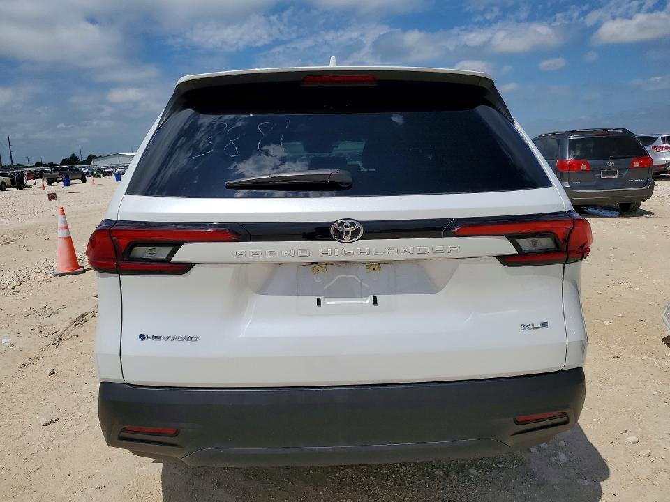 2026 Toyota Highlander VIN 5TDACAB54TS083881 COPART salvage auction — FRONT END, Tx - Salvage Vehicle Title, sold $70 on 2026-07-30 (photo 6)