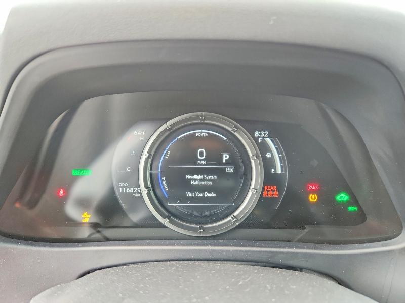 2020 Lexus Ux VIN JTHR9JBH9L2020549 COPART salvage auction — FRONT END, Ca - Salvage Certificate, sold $5,500 on 2026-07-14 (photo 9)