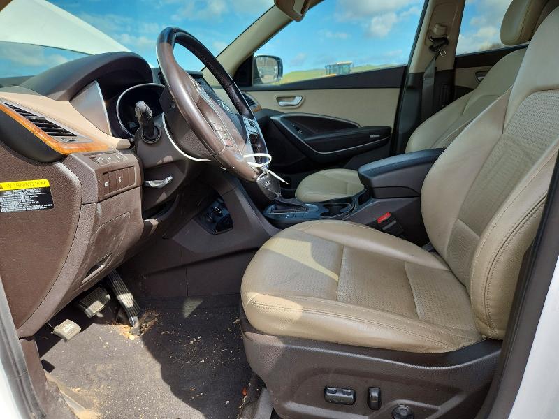 2013 Hyundai Santa fe VIN 5XYZUDLA4DG109665 COPART salvage auction — VANDALISM, PA - CERTIFICATE OF SALVAGE, sold $1,850 on 2026-07-27 (photo 7)
