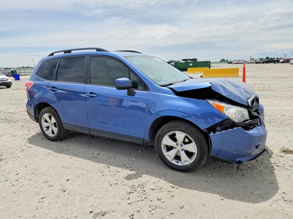 2016 Subaru Forester VIN JF2SJAFC6GH405323 COPART salvage auction — FRONT END, Co - Salvage Title, sold $1,400 on 2026-07-23 (photo 4)