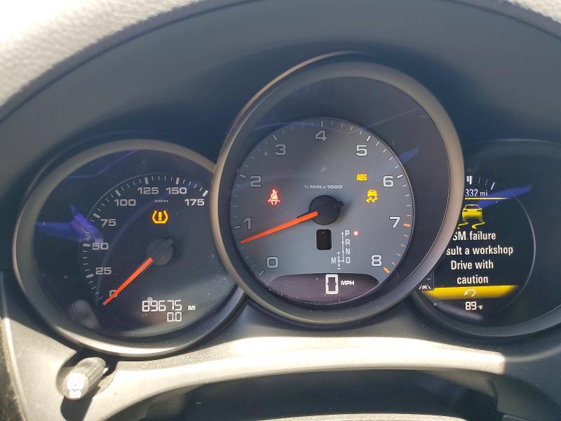 2017 Porsche Macan VIN WP1AB2A54HLB20171 COPART salvage auction — FRONT END, Ca - Salvage Certificate, sold $6,700 on 2026-08-06 (photo 9)