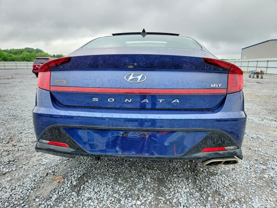 2022 Hyundai Sonata VIN 5NPEJ4J28NH133349 COPART salvage auction — FRONT END, Nc - Dealer Only Clean Title, sold $7,900 on 2026-07-29 (photo 6)