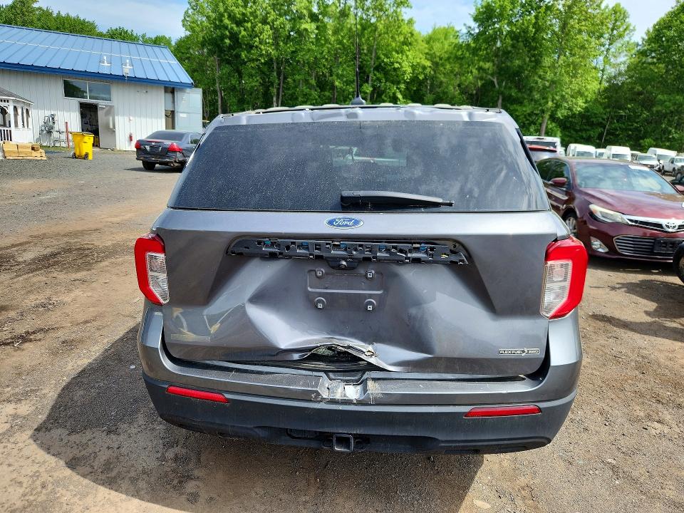 2023 Ford Explorer VIN 1FM5K8AB7PGC07786 COPART salvage auction — FRONT END, Ct - Certificate Of Title (P), sold $3,700 on 2026-07-02 (photo 6)