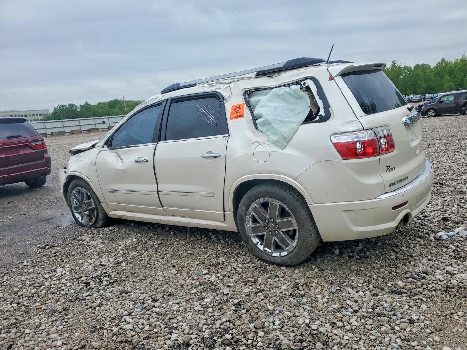 2012 Gmc VIN 1GKKRTED7CJ249698 COPART salvage auction — ROLLOVER, Mo - Salvage Certificate Of Title, sold $350 on 2026-07-02 (photo 2)