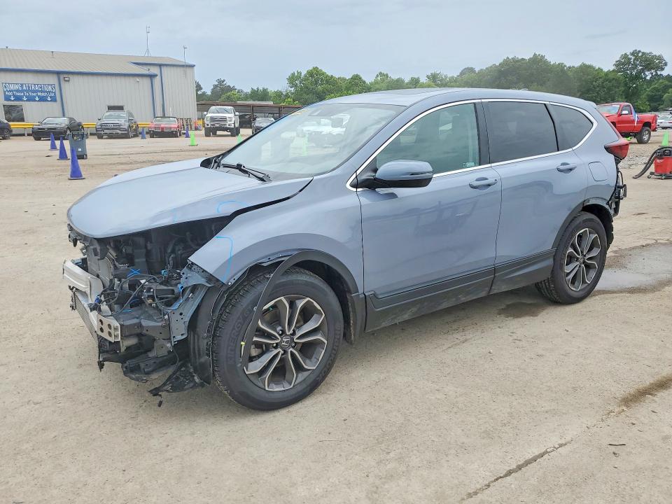 2021 Honda VIN 7FARW1H54ME017391 COPART salvage auction — FRONT END, Ms - Cert Of Title-Salvaged, sold $8,700 on 2026-07-10 (photo 1)
