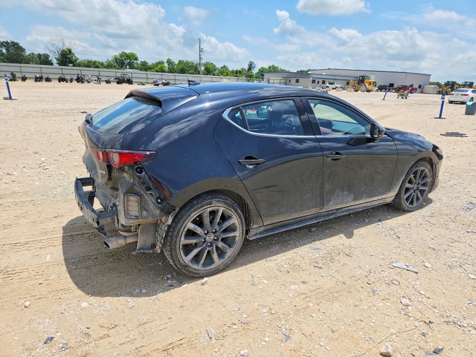 2021 Mazda VIN JM1BPAML1M1312326 COPART salvage auction — REAR END, Tx - Salvage Vehicle Title, sold $2,050 on 2026-07-30 (photo 3)
