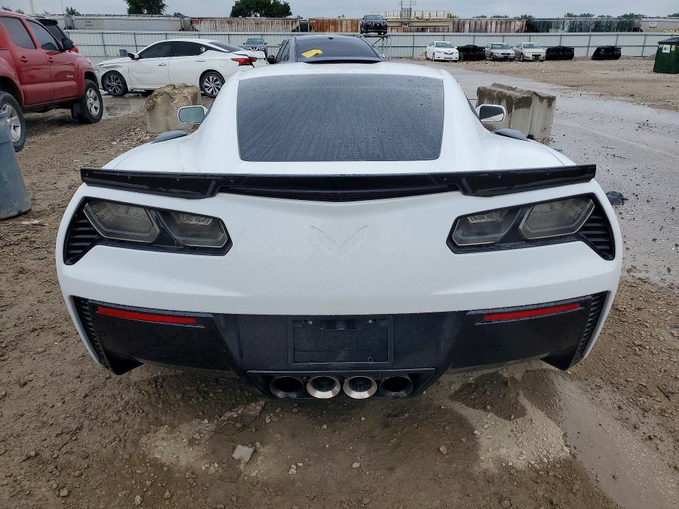 2016 Chevrolet Corvette VIN 1G1YU2D65G5604506 COPART salvage auction — VANDALISM, Mi - Certificate Of Title, sold $31,000 on 2026-07-21 (photo 6)