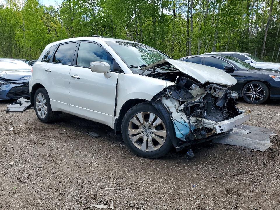 2010 Acura Rdx VIN 5J8TB1H29AA801168 COPART salvage auction — FRONT END, ON - PERMIT SALVAGE, sold $425 on 2026-07-09 (photo 4)