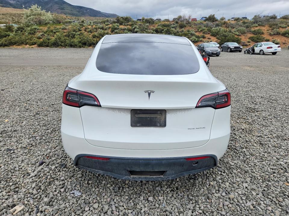 2023 Tesla Model y VIN 7SAYGDEE2PF895726 COPART salvage auction — FRONT END, Nv - Salvage Title, sold $9,700 on 2026-07-30 (photo 6)