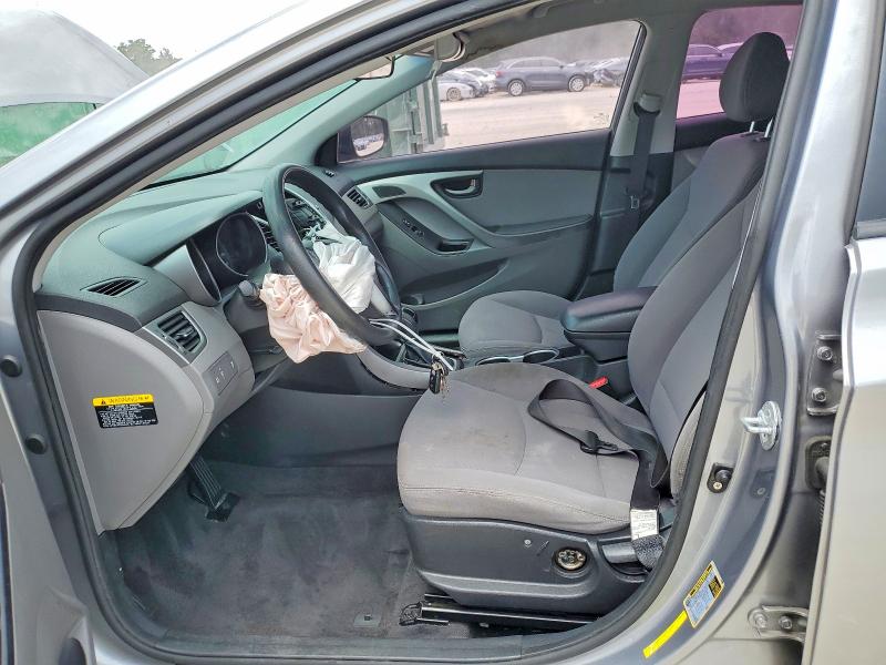 2014 Hyundai Elantra VIN KMHDH4AE7EU083871 COPART salvage auction — FRONT END, Fl - Cert Of Title Slvg Rebuildable, sold $700 on 2026-07-14 (photo 7)