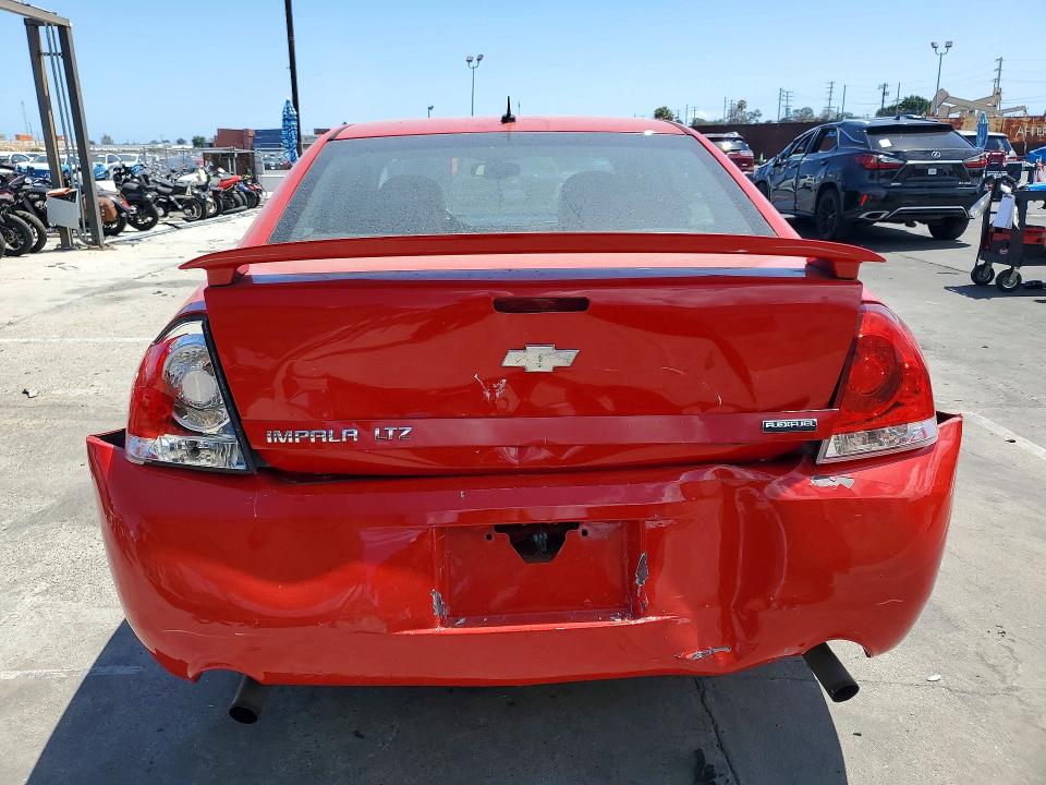 2013 Chevrolet Impala VIN 2G1WC5E31D1221983 COPART salvage auction — REAR END, Ca - Salvage Certificate, sold $375 on 2026-07-08 (photo 6)