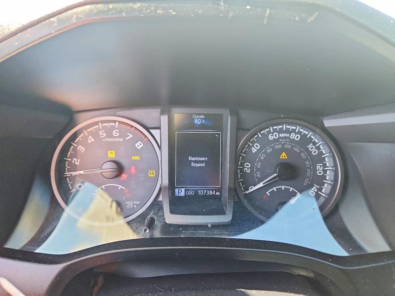 2018 Toyota Tacoma VIN 3TMAZ5CN4JM054351 COPART salvage auction — FRONT END, Ca - Salvage Certificate, sold $10,500 on 2026-07-30 (photo 9)