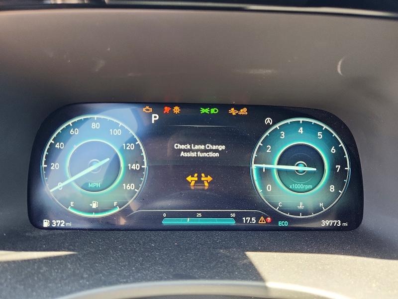2023 Hyundai Palisade VIN KM8R5DGE4PU536515 COPART salvage auction — FRONT END, Va - Cert Of Title - Salvage, sold $10,000 on 2026-07-06 (photo 9)