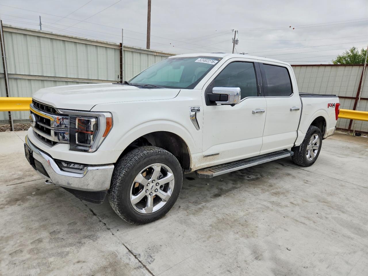 2021 Ford F-150 Lightning VIN 1FTFW1ED6MFB07132 — COPART salvage auction photo