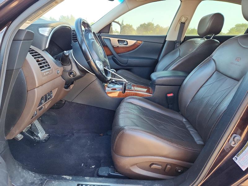 2013 Infiniti Fx VIN JN8CS1MW1DM170396 COPART salvage auction — FRONT END, IL - SALVAGE CERTIFICATE, sold $1,050 on 2026-07-07 (photo 7)