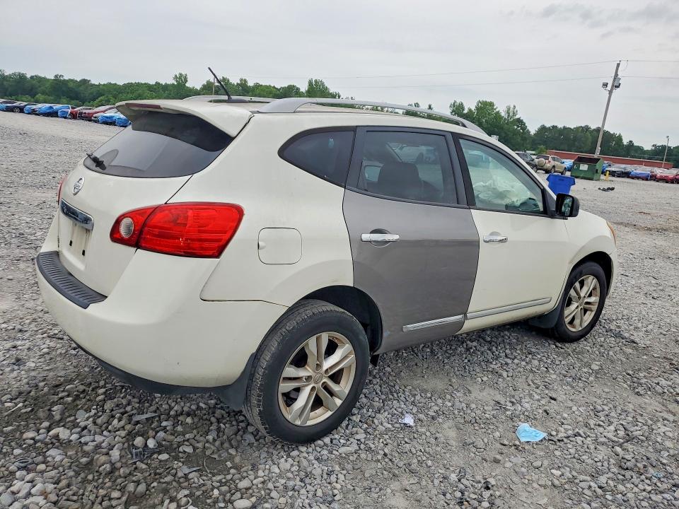 2015 Nissan Rogue VIN JN8AS5MT7FW673295 COPART salvage auction — FRONT END, AL - CERT OF TITLE-SALVAGE TITLE, sold $325 on 2026-07-02 (photo 3)