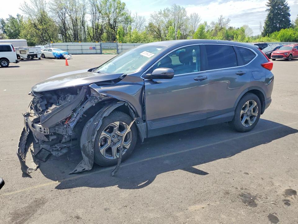 2019 Honda Cr-v VIN JHLRW2H57KX019899 COPART salvage auction — FRONT END, Or - Salvage Title Certificate, sold $4,400 on 2026-07-06 (photo 1)
