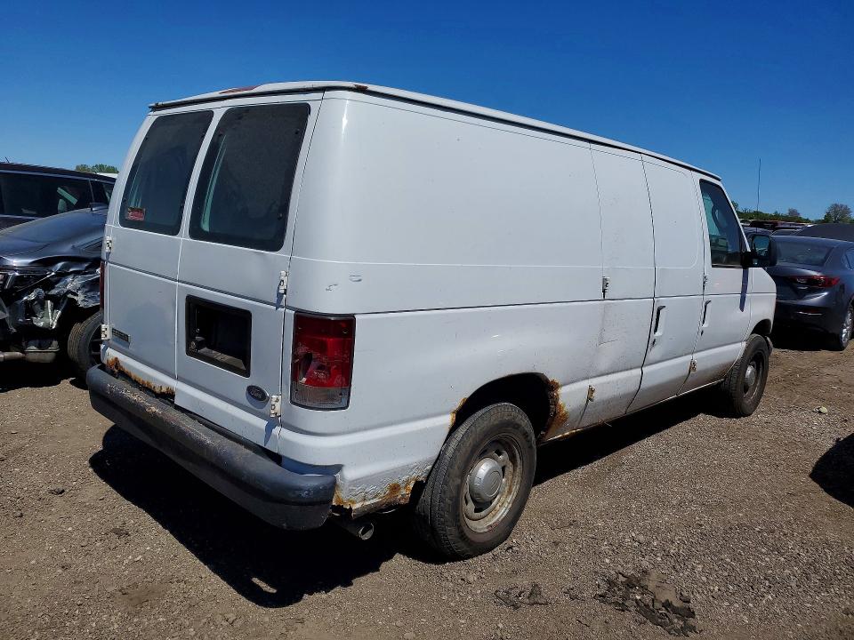 2006 Ford Econoline VIN 1FTRE14W06HA31207 COPART salvage auction — NORMAL WEAR, IL - CERT OF TITLE-CORRECTED, sold $450 on 2026-07-09 (photo 3)