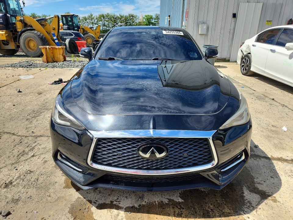 2019 Infiniti Q60 VIN JN1FV7EK3KM360456 COPART salvage auction — FRONT END, Nj - Cert Of Title-Salvage, sold $10,100 on 2026-08-12 (photo 5)
