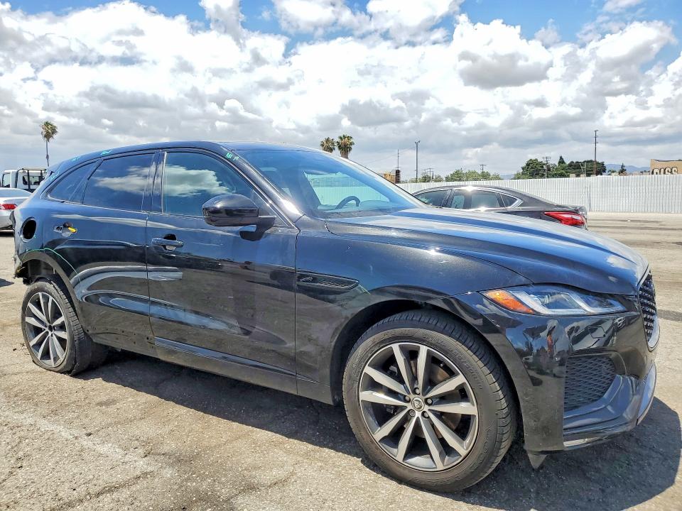 2024 Jaguar F-pace VIN SADCT2EX9RA728627 COPART salvage auction — REAR END, Ca - Salvage Certificate, sold $13,700 on 2026-07-14 (photo 4)