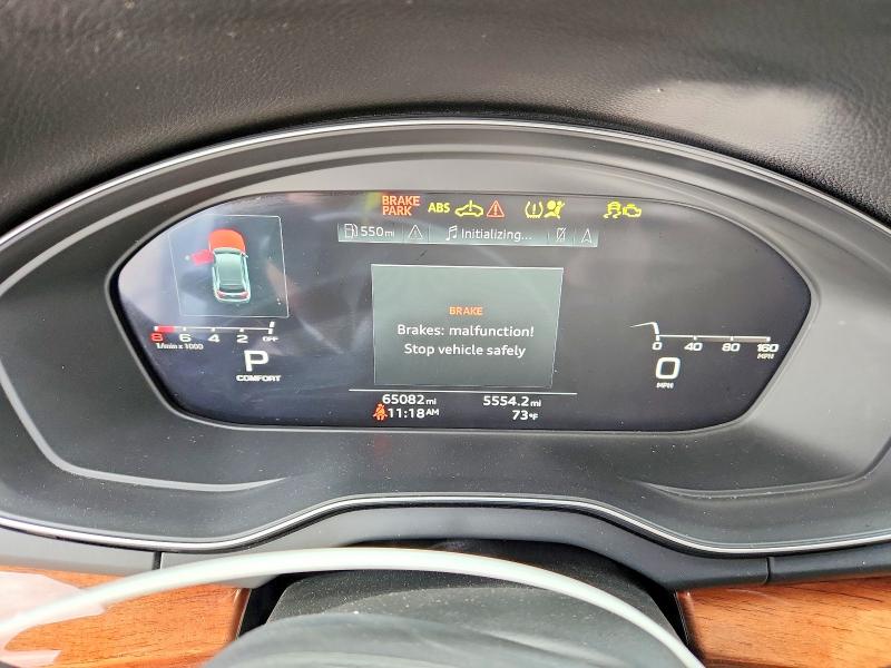 2023 Audi Q5 VIN WA1EAAFY4P2058515 COPART salvage auction — FRONT END, CO - PUBLIC - SALVAGE TITLE, sold $7,800 on 2026-07-29 (photo 9)