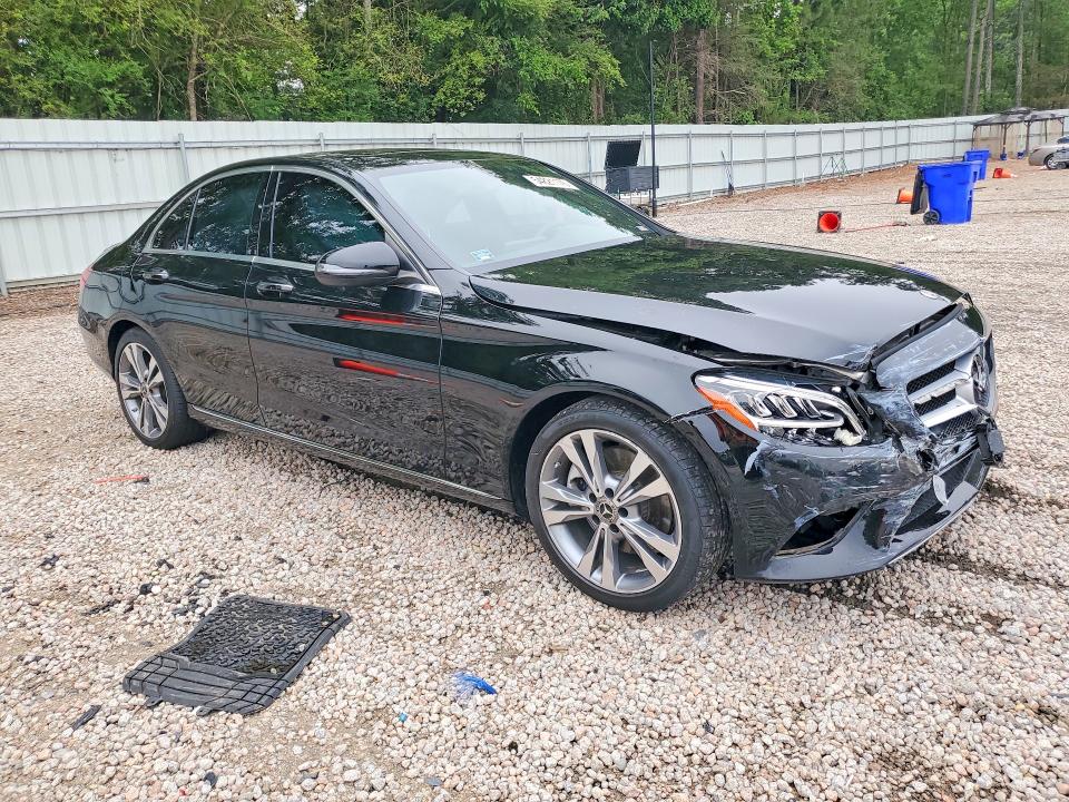 2019 Mercedes-benz C-klasse VIN 55SWF8DB1KU319994 COPART salvage auction — FRONT END, NC - SALVAGE CERTIFICATE OF TITLE, sold $9,300 on 2026-07-31 (photo 4)