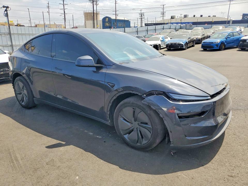 2026 Tesla Model y VIN 7SAYGDEE8TF363343 COPART salvage auction — REAR END, Ca - Salvage Certificate, sold $21,000 on 2026-07-20 (photo 4)