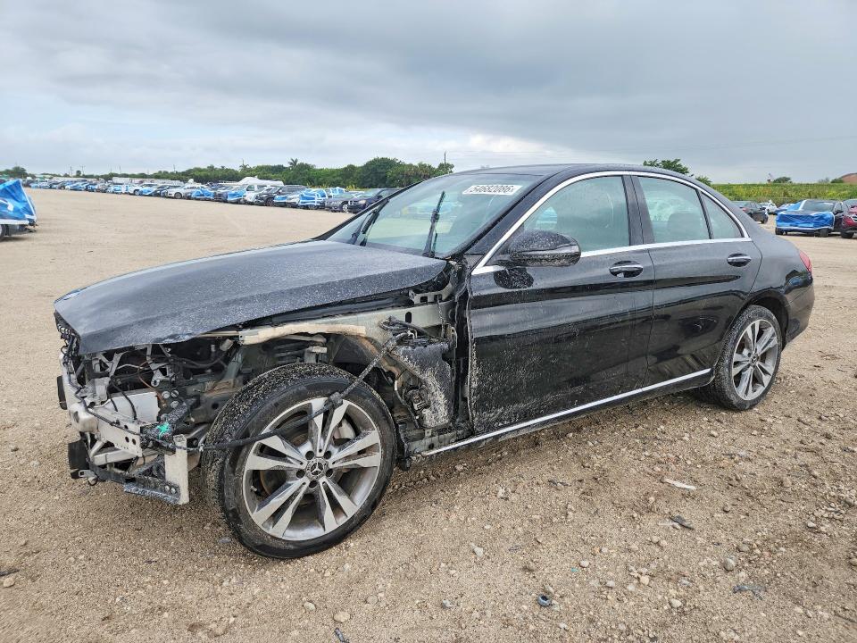 2019 Mercedes-benz VIN WDDWF8EB4KR483739 COPART salvage auction — FRONT END, Fl - Cert Of Title Slvg Rebuildable, sold $8,300 on 2026-08-11 (photo 1)