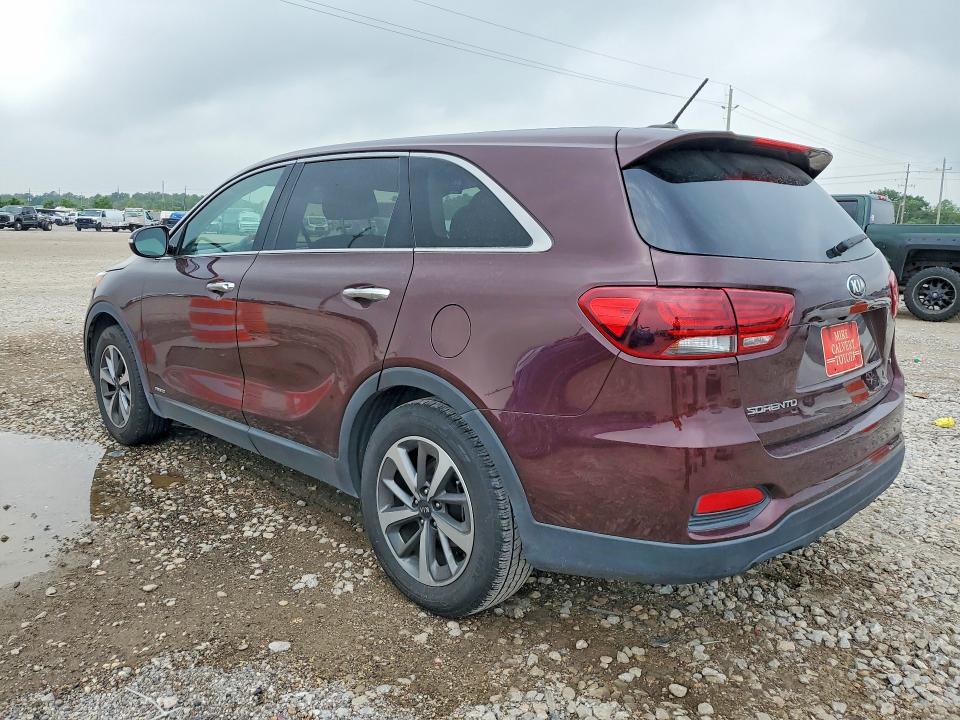 2020 Kia Sorento VIN 5XYPGDA57LG680814 COPART salvage auction — WATER/FLOOD, Tx - Salvage Title-Flood Damage, sold $1,950 on 2026-07-09 (photo 2)