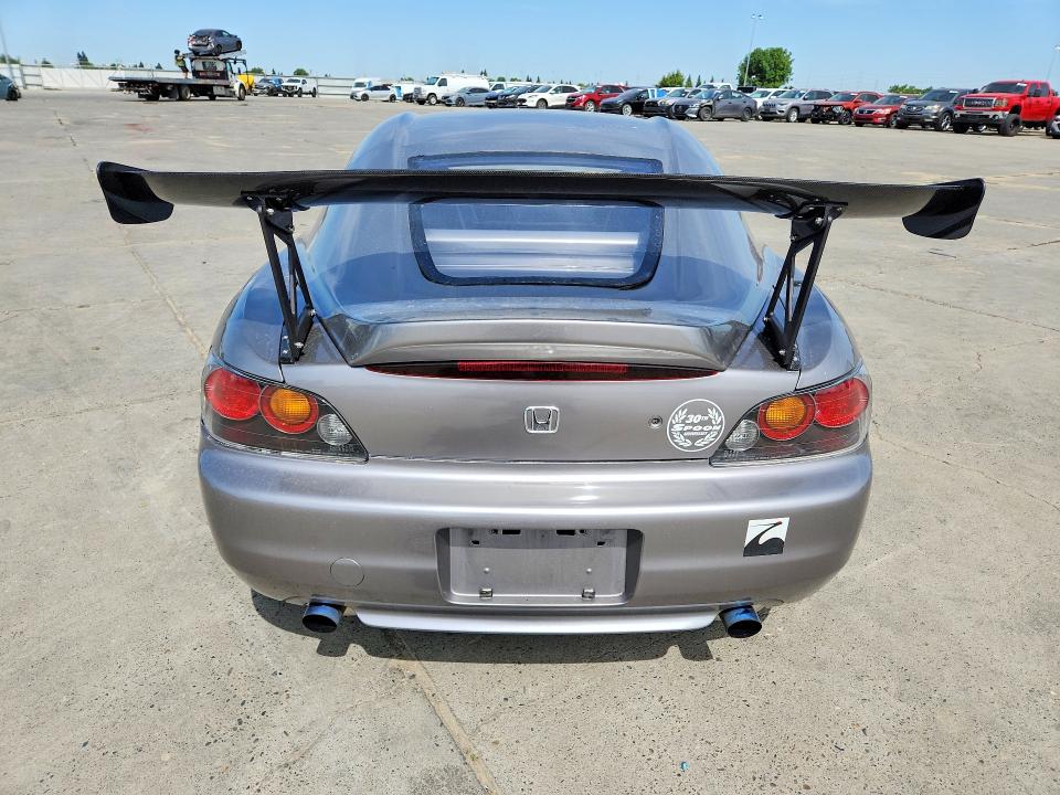 2001 Honda S2000 VIN JHMAP114X1T001517 COPART salvage auction — FRONT END, Ca - Salvage Certificate, sold $21,100 on 2026-07-13 (photo 6)