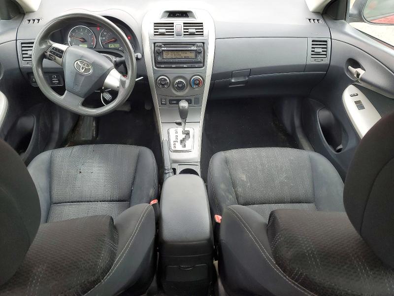 2012 Toyota Corolla VIN 5YFBU4EE6CP013354 COPART salvage auction — ROLLOVER, Ia - Cert Of Title-Salvage Title, sold $2,250 on 2026-07-31 (photo 8)