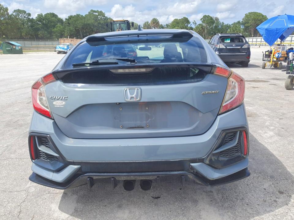 2020 Honda VIN SHHFK7H49LU221668 COPART salvage auction — FRONT END, Fl - Certificate Of Destruction, sold $3,700 on 2026-07-08 (photo 6)