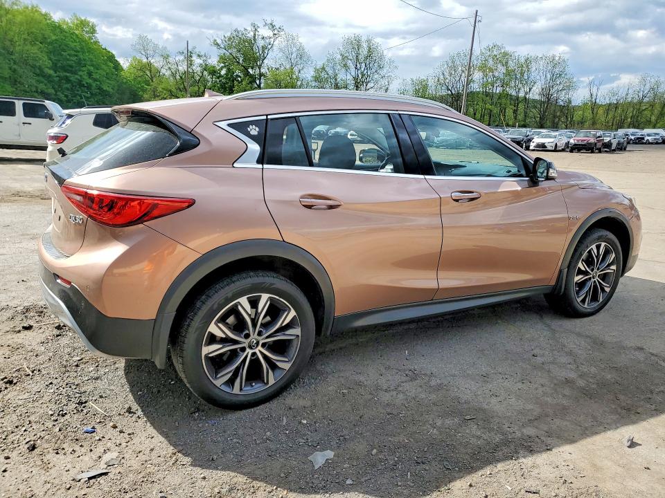 2017 Infiniti VIN SJKCH5CR6HA030829 COPART salvage auction — FRONT END, Pa - Certificate Of Salvage, sold $3,400 on 2026-07-21 (photo 3)