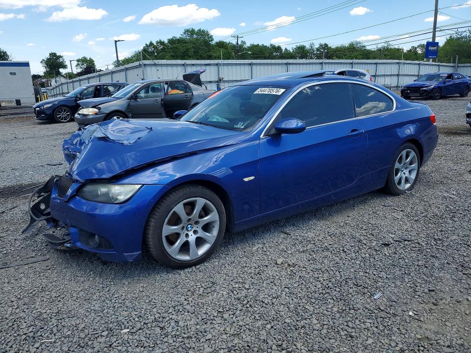 2007 BMW 3er VIN WBAWC33557PC87069 COPART salvage auction — FRONT END, Nj - Cert Of Title-Salvage, sold $350 on 2026-07-17 (photo 1)