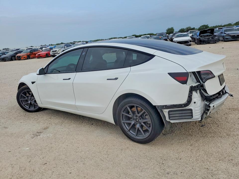 2023 Tesla VIN 5YJ3E1EA2PF571457 COPART salvage auction — STRIPPED, Tx - Salvage Vehicle Title, sold $10 on 2026-07-30 (photo 2)