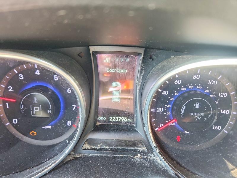2015 Hyundai Santa fe VIN 5XYZU3LB1FG298183 COPART salvage auction — FRONT END, Ar - Certificate Of Title (P), sold $1,450 on 2026-07-09 (photo 9)
