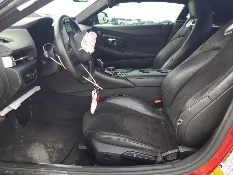 2021 Toyota Supra VIN WZ1DB2C01MW036755 COPART salvage auction — FRONT END, Tx - Salvage Vehicle Title, sold $1,800 on 2026-07-23 (photo 7)