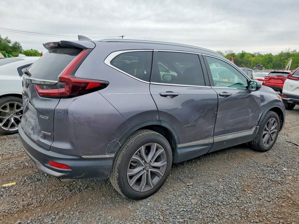 2022 Honda Cr-v VIN 7FARW2H96NE035482 COPART salvage auction — SIDE, Nj - Cert Of Title-Salvage, sold $8,400 on 2026-07-31 (photo 3)