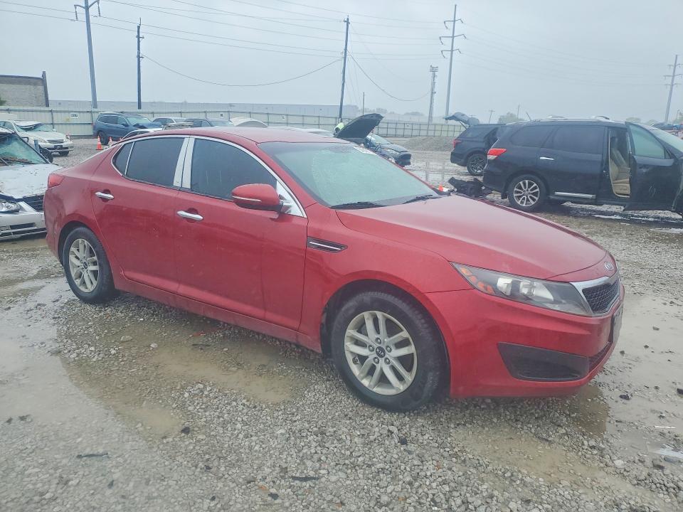 2011 Kia Optima VIN KNAGM4A7XB5085647 COPART salvage auction — MECHANICAL, Oh - Certificate Of Title, sold $650 on 2026-07-02 (photo 4)