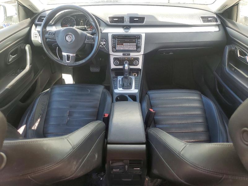 2012 Volkswagen Passat cc VIN WVWMN7ANXCE540923 COPART salvage auction — REAR END, Ca - Non-Repairable Vehicle Cert, sold $550 on 2026-08-18 (photo 8)