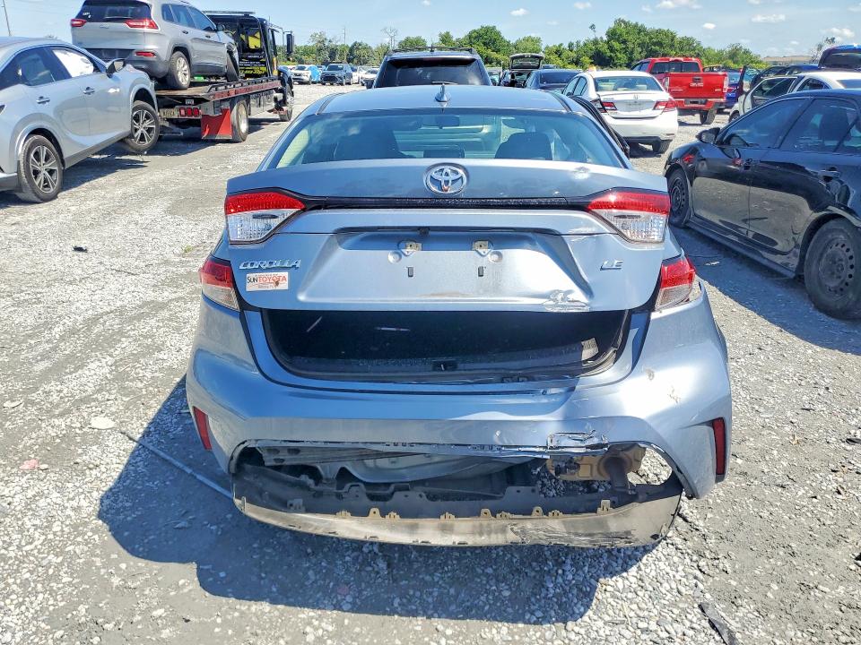 2021 Toyota Corolla VIN 5YFEPMAE4MP156315 COPART salvage auction — SIDE, Fl - Certificate Of Destruction, sold $15 on 2026-07-21 (photo 6)