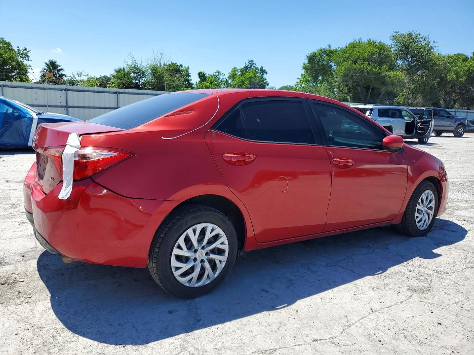 2019 Toyota VIN 5YFBURHE3KP923289 COPART salvage auction — REAR END, Tx - Salvage Vehicle Title, sold $4,050 on 2026-07-21 (photo 3)