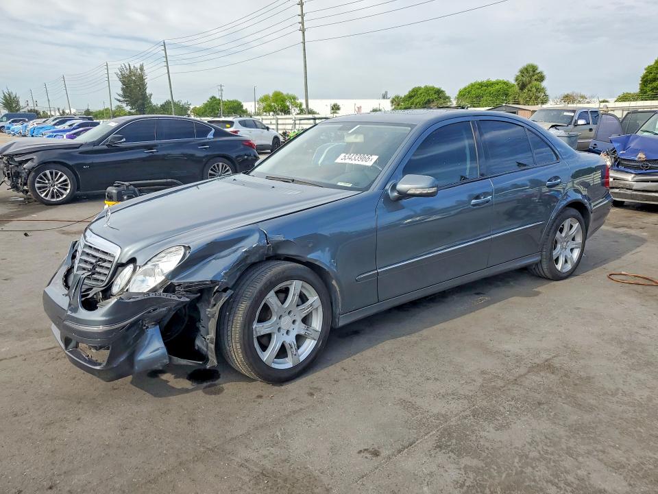 2008 Mercedes-benz E-class VIN WDBUF56X28B358541 COPART salvage auction — FRONT END, Fl - Cert Of Title Slvg Rebuildable, sold $475 on 2026-07-29 (photo 1)