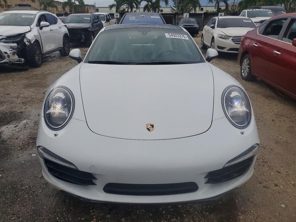 2013 Porsche 911 VIN WP0AB2A98DS123143 COPART salvage auction — WATER/FLOOD, Tn - Non-Repairable Certificate, sold $30,000 on 2026-07-10 (photo 5)