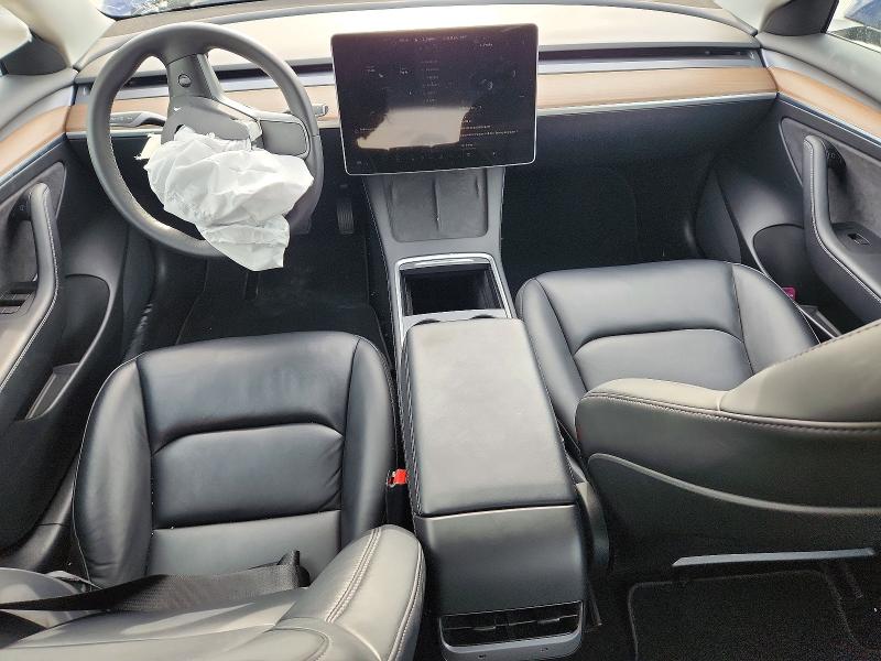 2022 Tesla Model 3 VIN 5YJ3E1EB5NF309227 COPART salvage auction — FRONT END, Tx - Salvage Vehicle Title, sold $3,100 on 2026-07-14 (photo 8)