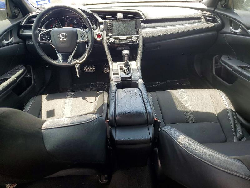2019 Honda Civic VIN 19XFC2F85KE014433 COPART salvage auction — FRONT END, Tx - Salvage Vehicle Title, sold $3,300 on 2026-07-10 (photo 8)