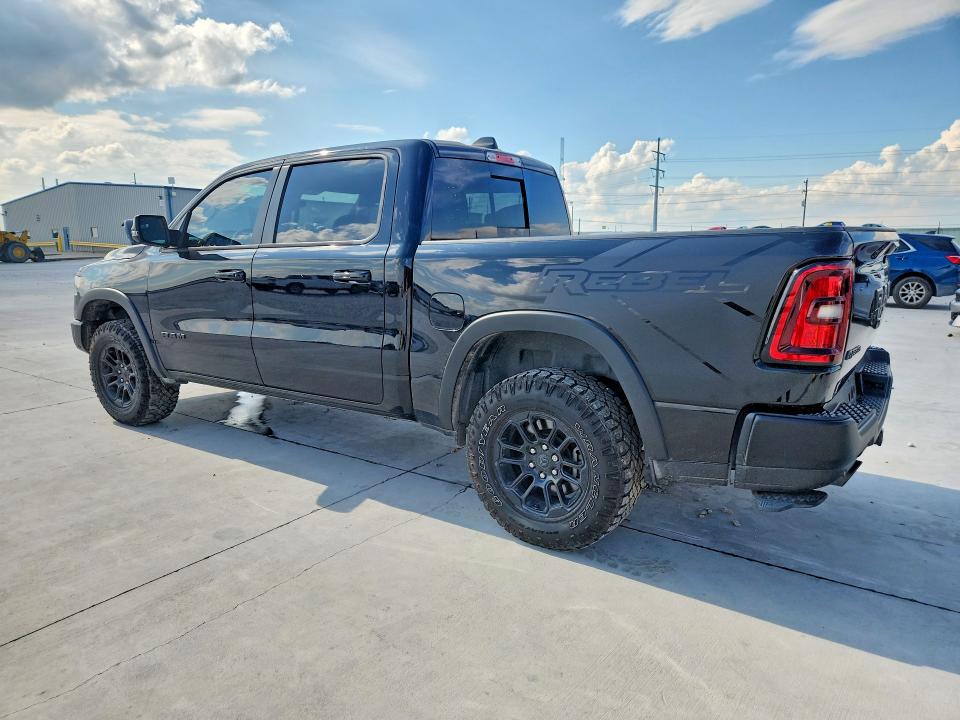 2025 Ram 1500 VIN 1C6SRFLP2SN593478 COPART salvage auction — FRONT END, TX - CERTIFICATE OF TITLE, sold $23,500 on 2026-10-20 (photo 2)